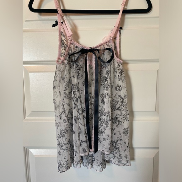 VS Pink & Black Babydoll - Picture 2 of 5